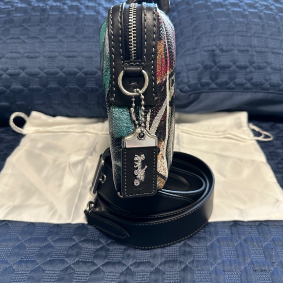 Coach Rogue Slim brief 25 X Mint + Serf - Picture 4 of 11